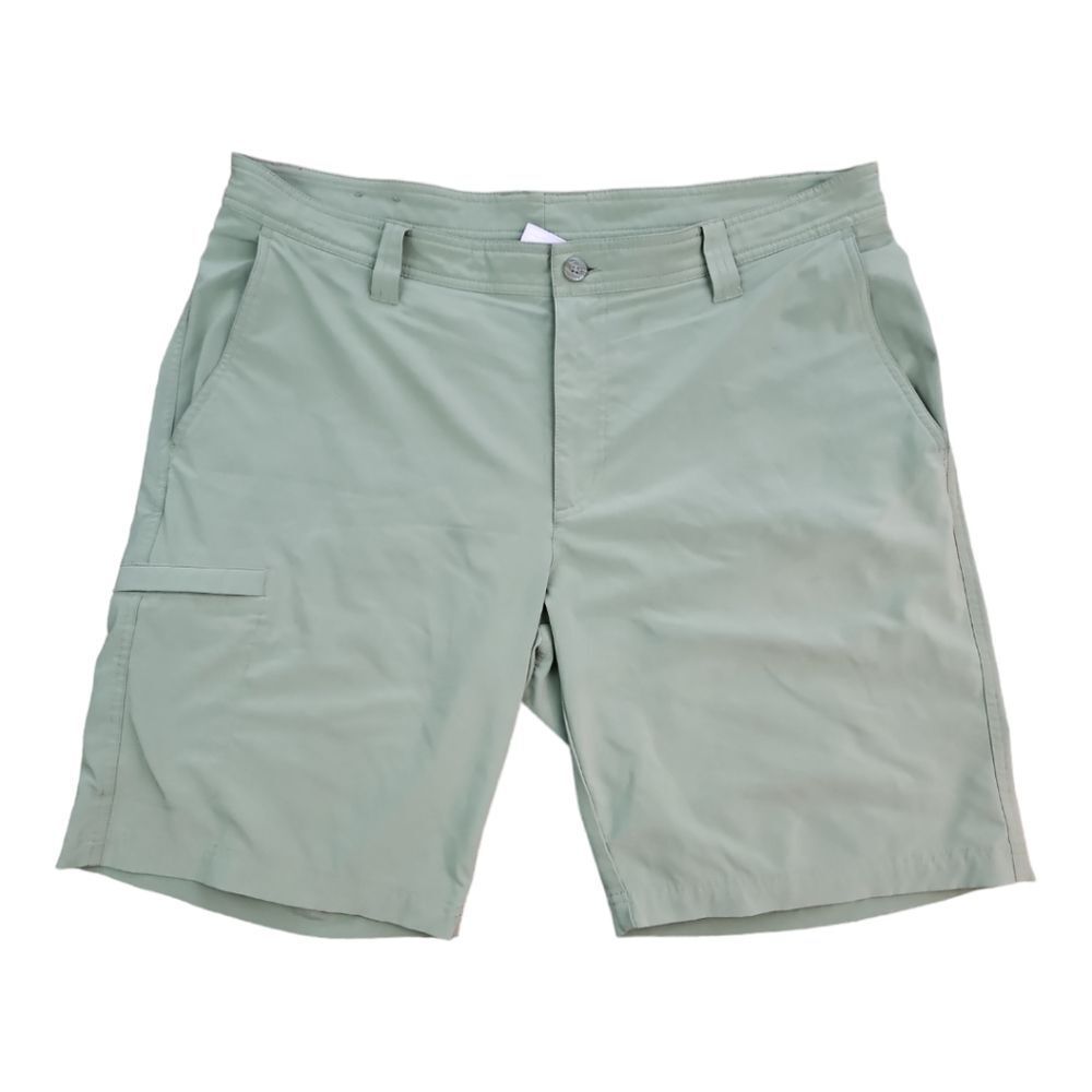 Columbia Olive Green Regular Fit Quick Dry Shorts Size 38